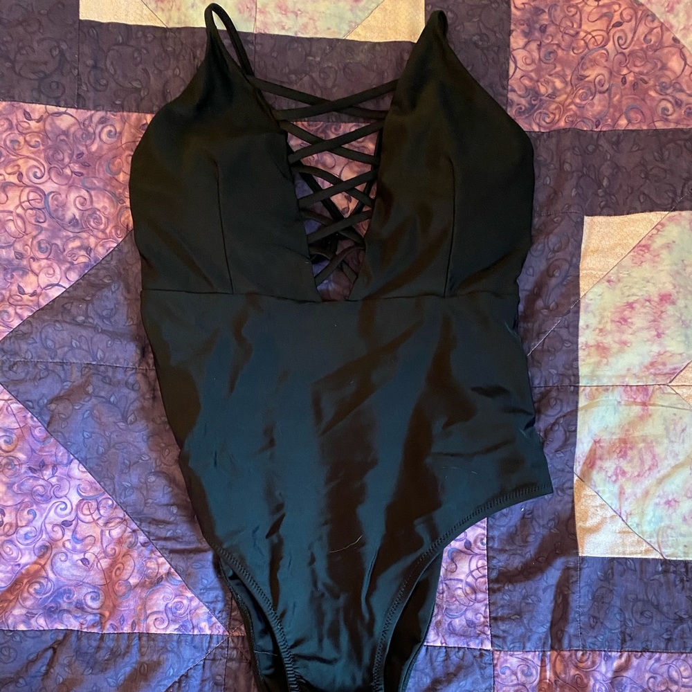 Black one piece